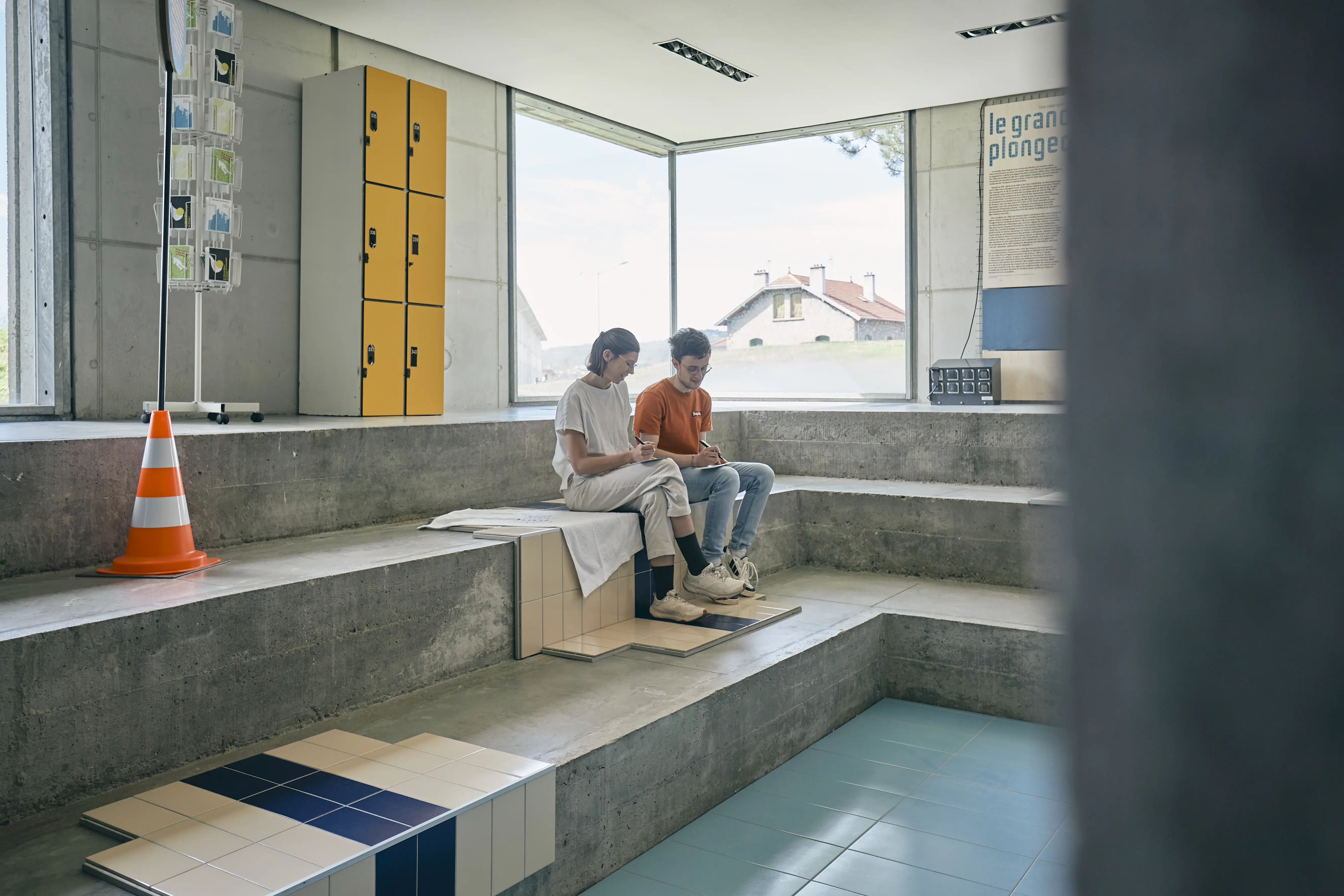 Street of Transitions, Site Le Corbusier, Caroline Manowicz & Costanza Matteucci