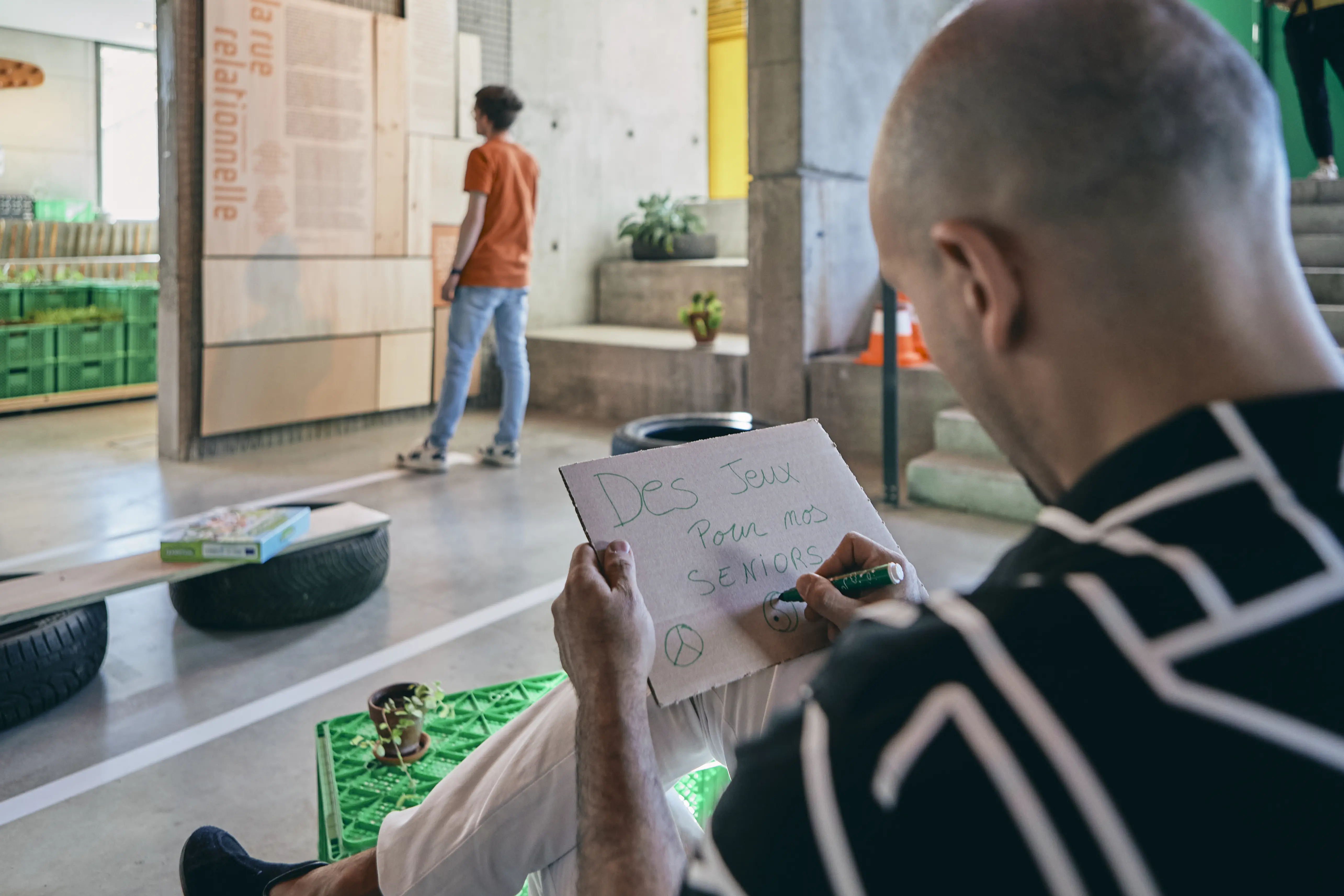 Street of Transitions, Site Le Corbusier, Caroline Manowicz & Costanza Matteucci
