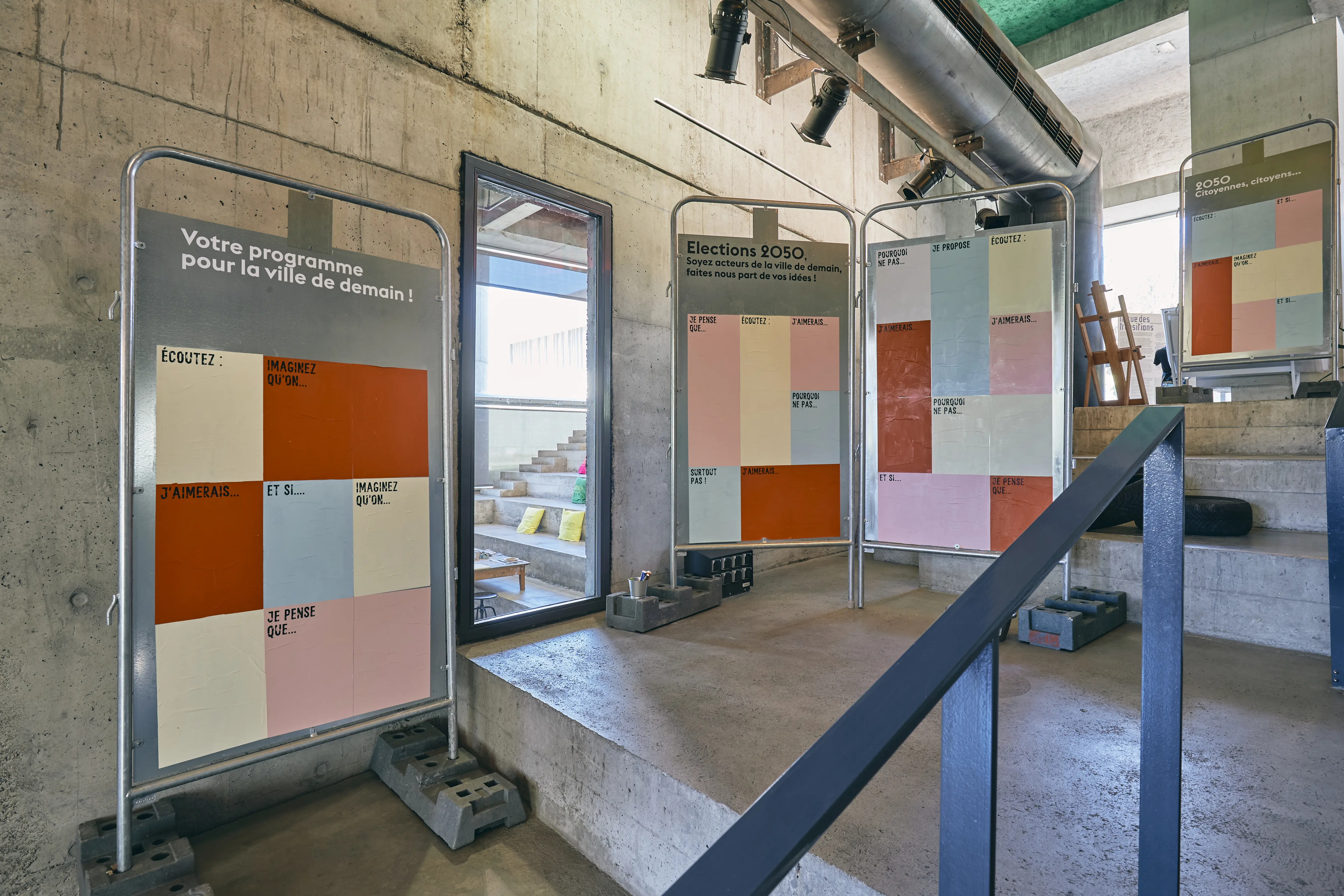 Street of Transitions, Site Le Corbusier, Caroline Manowicz & Costanza Matteucci