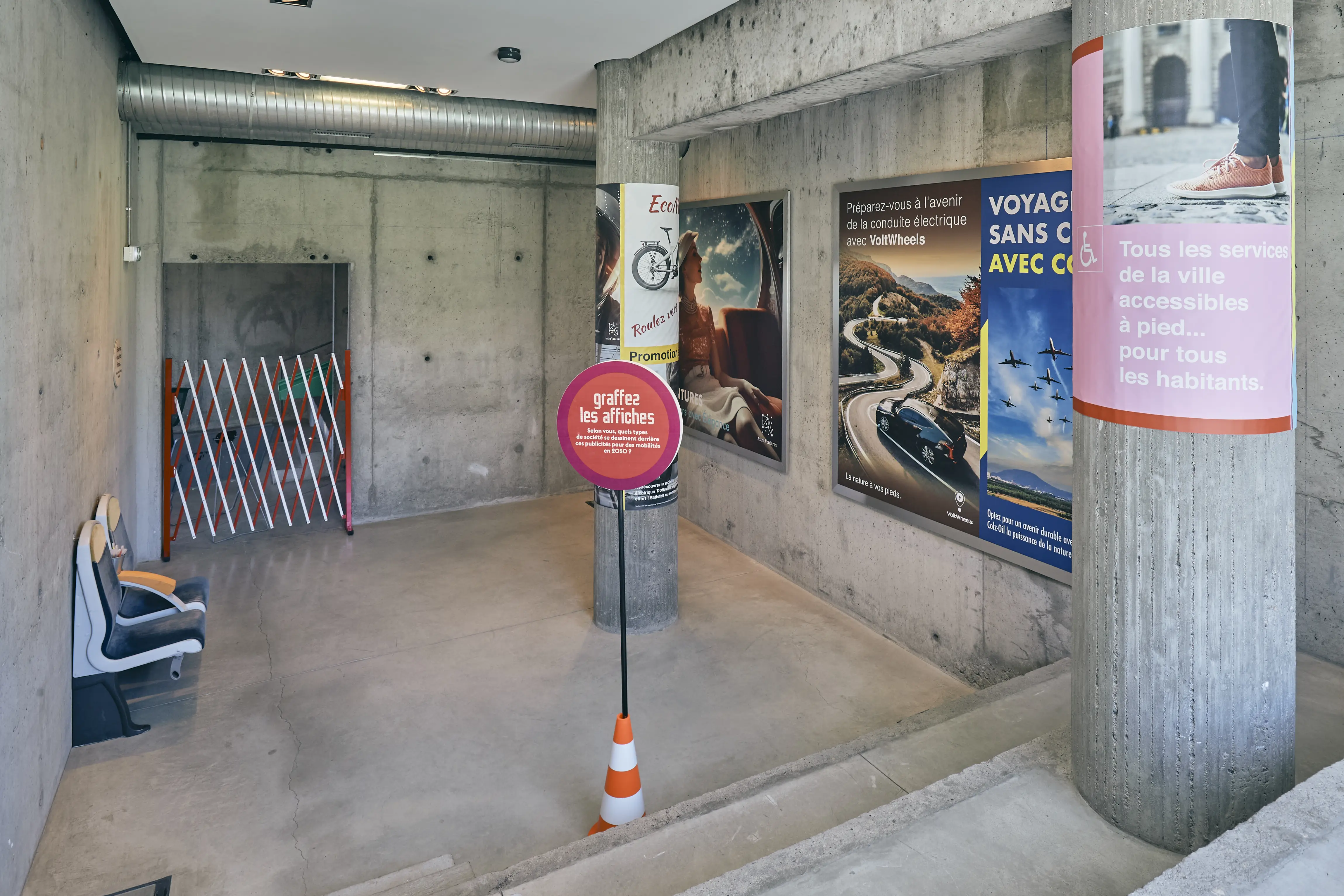 Street of Transitions, Site Le Corbusier, Caroline Manowicz & Costanza Matteucci